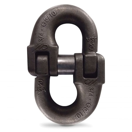 Cm Hammerlok Coupling Link, 34 In Trade, 35300 Lb Load, Drop Forged Alloy Steel 667075-2